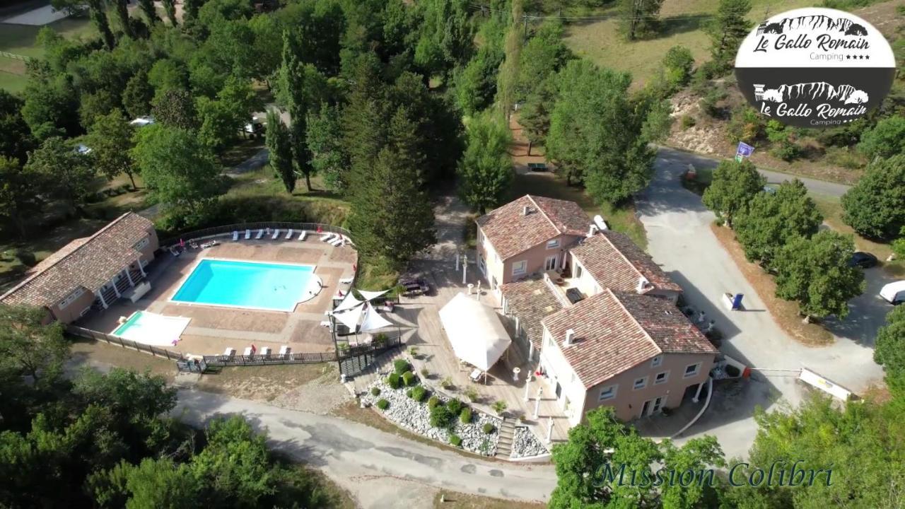 Camping Le Gallo Romain Barbieres 外观 照片
