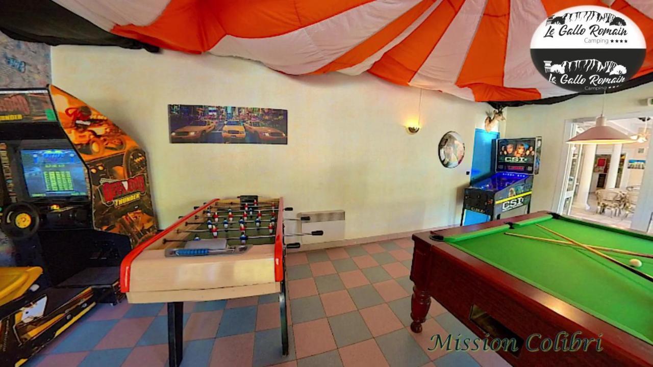 Camping Le Gallo Romain Barbieres 外观 照片