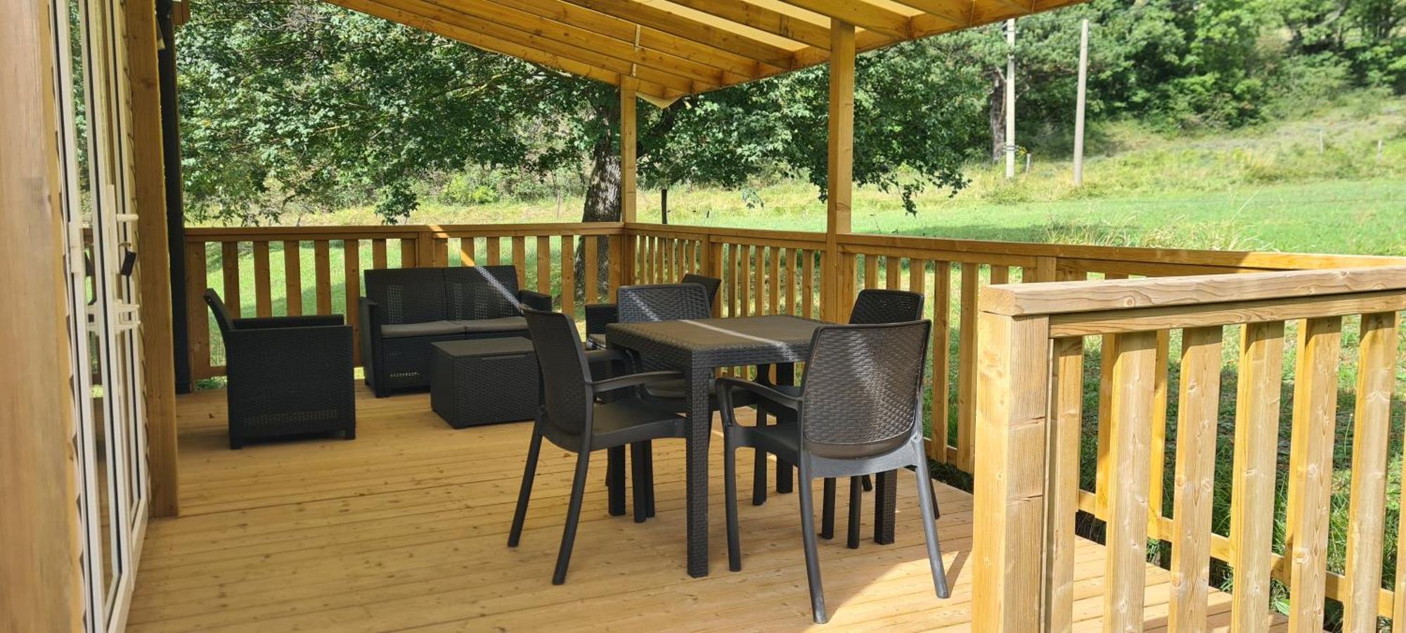 Camping Le Gallo Romain Barbieres 外观 照片