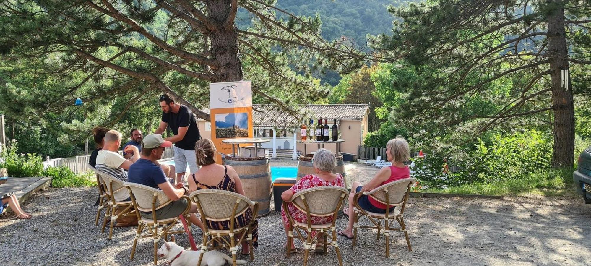 Camping Le Gallo Romain Barbieres 外观 照片